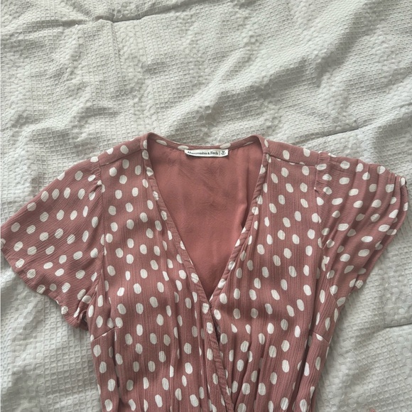Abercrombie Pink Wrap Dress - Picture 6 of 6